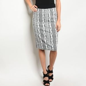 High Waist Rope Skirt